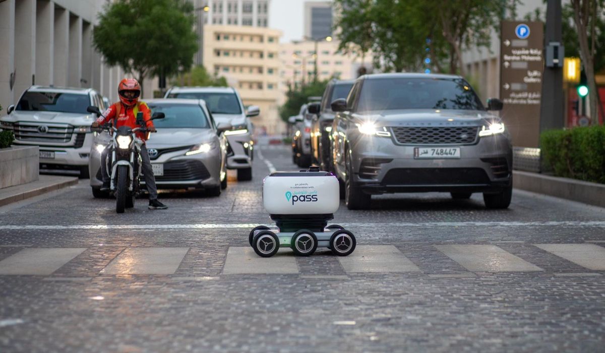 Msheireb-based startup tests the Delivery Robot